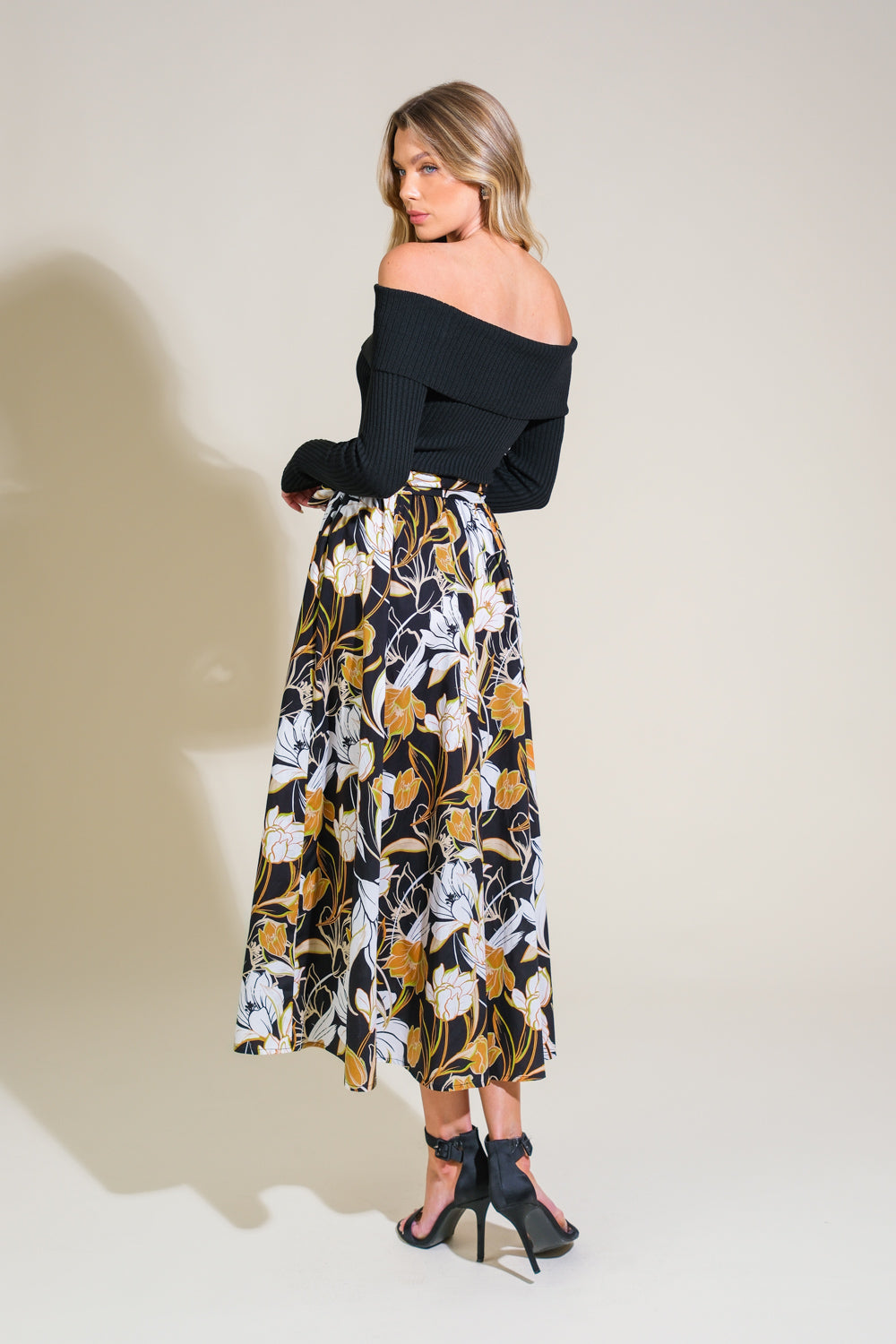 TWIST ON TIMELESS WOVEN MIDI DRESS Flying Tomato